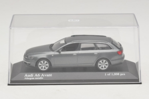 Audi A6 C6 Avant Grey Metallic Minichamps 1:43 400013011 Metal — billede 4 af 5