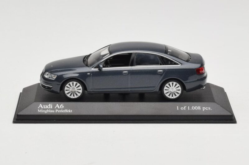 Audi A6 C6 Mørkeblå Minichamps 1:43 5010406143 Metal