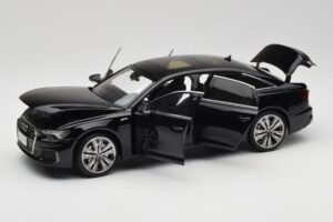 Audi A6L C8 Sort Paudi Model 1:18 42499 Metal — billede 2 af 8