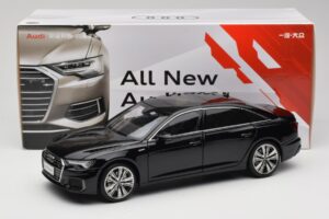 Audi A6L C8 Sort Paudi Model 1:18 42499 Metal — billede 8 af 8