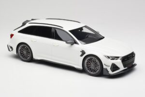 Audi ABT RS6-R C8 Avant Hvid TopSpeed 1:18 TS0502 Metal — billede 4 af 6