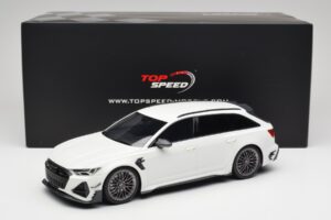 Audi ABT RS6-R C8 Avant Hvid TopSpeed 1:18 TS0502 Metal — billede 6 af 6