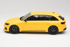 Audi RS4 B9 Avant 25-års Jubilæum Vegas Gul GT Spirit 1:18 GT935 Resin — billede 3 af 6