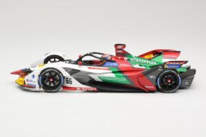 Audi e-tron FE05 Audi Sport ABT Schaeffler #66 D. Abt Formula E Season 5 2019 Minichamps 1:18 114180066 Metal — billede 3 af 6