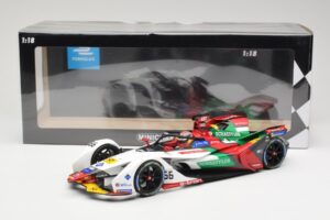 Audi e-tron FE05 Audi Sport ABT Schaeffler #66 D. Abt Formula E Season 5 2019 Minichamps 1:18 114180066 Metal — billede 6 af 6