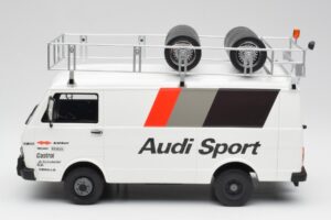 Audi Quattro A2 M. Mouton / F. Pons Tour de Corse 1983 Med VW LT35 Otto 1:18 OT418 Resin — billede 4 af 6