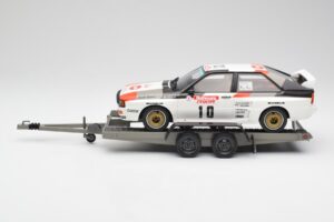 Audi Quattro A2 M. Mouton / F. Pons Tour de Corse 1983 Med VW LT35 Otto 1:18 OT418 Resin — billede 5 af 6