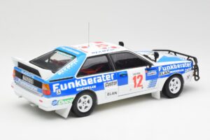 Audi Quattro A2 #12 H. Wittmann / R. Diekmann Safari Rally 1984 Sun Star 1:18 4246 Metal — billede 3 af 8