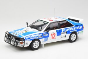 Audi Quattro A2 #12 H. Wittmann / R. Diekmann Safari Rally 1984 Sun Star 1:18 4246 Metal