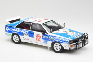 Audi Quattro A2 #12 H. Wittmann / R. Diekmann Safari Rally 1984 Sun Star 1:18 4246 Metal — billede 6 af 8