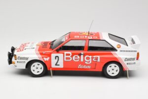 Audi Quattro A2 #2 B. Waldegård / H-T. Thorszelius Belga Team Winners Boucles de Spa 1985 Minichamps 1:18 155851102 Metal — billede 3 af 6