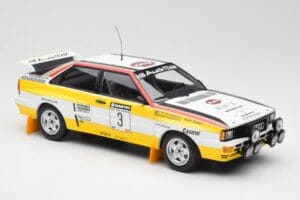 Audi Quattro A2 #3 S. Blomqvist / B. Cederberg Audi Sport Winners Sanyo Rally of New Zealand 1984 Minichamps 1:18 155841103 M — billede 4 af 6