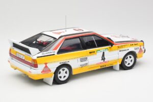 Audi Quattro A2 #4 W. Rohrl / C. Geistdorfer Rally de Portugal 1984 Sun Star 1:18 4224 Metal — billede 3 af 8