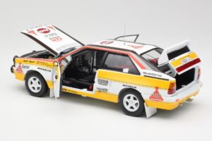 Audi Quattro A2 #4 W. Rohrl / C. Geistdorfer Rally de Portugal 1984 Sun Star 1:18 4224 Metal — billede 5 af 8