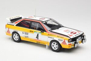 Audi Quattro A2 #4 W. Rohrl / C. Geistdorfer Rally de Portugal 1984 Sun Star 1:18 4224 Metal — billede 6 af 8