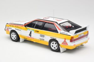 Audi Quattro A2 #4 W. Rohrl / C. Geistdorfer Rally de Portugal 1984 Sun Star 1:18 4224 Metal — billede 7 af 8