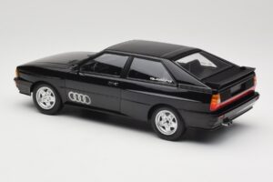 Audi Quattro Sort Metallic Minichamps 1:18 155016121 Metal — billede 5 af 6