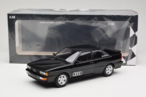 Audi Quattro Sort Metallic Minichamps 1:18 155016121 Metal — billede 6 af 6