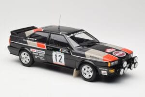 Audi Quattro #12 M. Mouton / F. Pons Audi Sport Rally de Portugal 1981 Minichamps 1:18 155811112 Metal — billede 4 af 6
