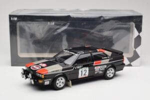 Audi Quattro #12 M. Mouton / F. Pons Audi Sport Rally de Portugal 1981 Minichamps 1:18 155811112 Metal — billede 6 af 6