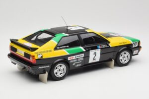 Audi Quattro #2 M. Mouton / F. Pons Audi Sport Rally of 1000 Pistes 1981 Minichamps 1:18 155811122 Metal — billede 2 af 6