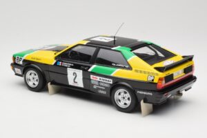 Audi Quattro #2 M. Mouton / F. Pons Audi Sport Rally of 1000 Pistes 1981 Minichamps 1:18 155811122 Metal — billede 5 af 6