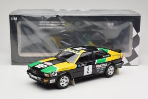 Audi Quattro #2 M. Mouton / F. Pons Audi Sport Rally of 1000 Pistes 1981 Minichamps 1:18 155811122 Metal — billede 6 af 6
