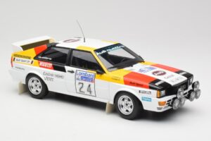 Audi Quattro #24 M. Demuth / M. Daniels Audi Sport Lombard RAC Rally 1982 Minichamps 1:18 155821124 Metal — billede 4 af 6