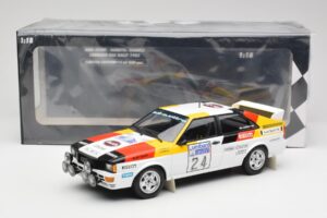 Audi Quattro #24 M. Demuth / M. Daniels Audi Sport Lombard RAC Rally 1982 Minichamps 1:18 155821124 Metal — billede 6 af 6