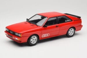 Audi Quattro Rød Minichamps 1:18 155016124 Metal