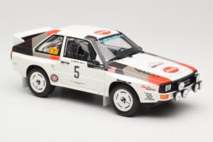 Audi Quattro Sport S1 #5 J. Buffum / N. Wilson Olympus Rally 1986 Otto 1:18 OT1159 Resin — billede 4 af 6