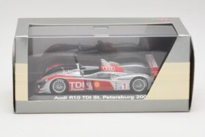 Audi R10 TDI #1 R. Capello / A. McNish / T. Kristensen 24 Hours of Le Mans 2007 Minichamps 1:43 5020700243 Metal — billede 4 af 4