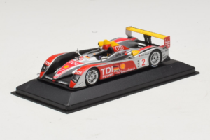 Audi R10 TDI LMP1 #2 R. Capello / T. Kristensen 2007 Minichamps 1:43 400071602 Metal — billede 2 af 4