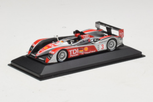 Audi R10 TDI LMP1 #3 L. Luhr / A. Premat 2008 Minichamps 1:43 400089803 Metal — billede 2 af 4