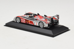 Audi R10 TDI LMP1 #3 L. Luhr / A. Premat 2008 Minichamps 1:43 400089803 Metal — billede 3 af 4