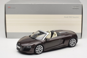 Audi R8 5.2 Spyder Teak Brown Kyosho 1:18 5010918525 Metal — billede 8 af 8