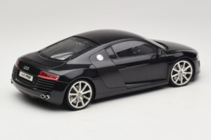 Audi R8 Sort Kyosho 1:18 09213BK Metal — billede 3 af 8