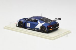 Audi R8 LMS GT3 #17 WRT M. Leonard / D. van der Linde / A. Riberas California 8 Hours 2018 Spark 1:43 US084 Resin — billede 3 af 4