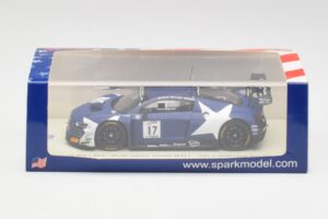 Audi R8 LMS GT3 #17 WRT M. Leonard / D. van der Linde / A. Riberas California 8 Hours 2018 Spark 1:43 US084 Resin — billede 4 af 4