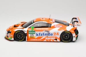 Audi R8 LMS #25 kfzteile24 D. Dobitsch / E. Sandstrom ADAC GT Masters 2016 Minichamps 1:18 155161125 Metal — billede 3 af 6