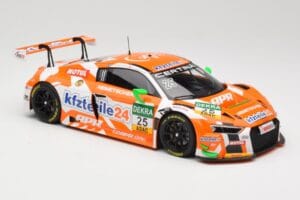 Audi R8 LMS #25 kfzteile24 D. Dobitsch / E. Sandstrom ADAC GT Masters 2016 Minichamps 1:18 155161125 Metal — billede 4 af 6