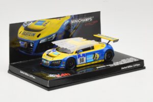 Audi R8 LMS #98 Team Phoenix Racing M. Basseng / F. Stippler / J. Stuck / M. Rockenfeller 24 Hours Nurburgring 2010 Minichamp — billede 2 af 4