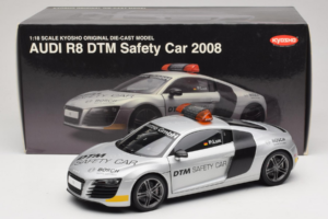 Audi R8 Safety Car 24 Hours of Le Mans 2008 Kyosho 1:18 09214DTM Metal — billede 2 af 8