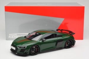 Audi R8 4S V10 Performance Grøn Kengfai 1:18 VAKF-0358 Metal — billede 8 af 8