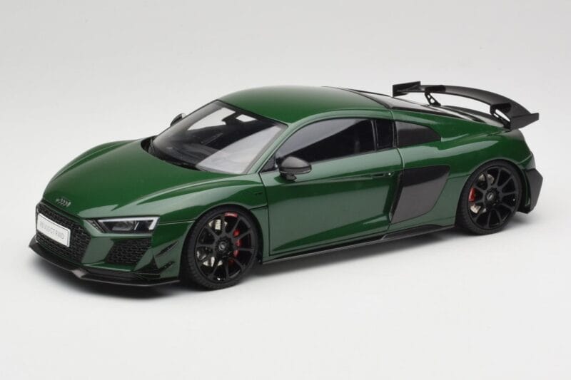Audi R8 4S V10 Performance Grøn Kengfai 1:18 VAKF-0358 Metal