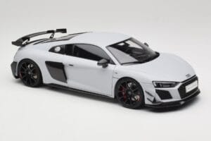 Audi R8 4S V10 Performance Hvid Kengfai 1:18 VAKF-0357 Metal — billede 6 af 8