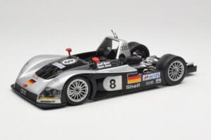 Audi R8R LMP #8 F. Biela / E. Pirro / D. Theys 24 Hours of Le Mans 1999 Maisto 1:18 538881 Metal — billede 2 af 8