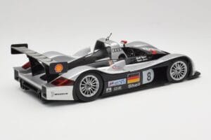 Audi R8R LMP #8 F. Biela / E. Pirro / D. Theys 24 Hours of Le Mans 1999 Maisto 1:18 538881 Metal — billede 3 af 8
