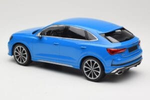 Audi RS Q3 F3 Sportback Blå Minichamps 1:18 155018101 Metal — billede 5 af 6
