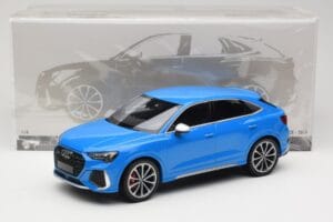 Audi RS Q3 F3 Sportback Blå Minichamps 1:18 155018101 Metal — billede 6 af 6